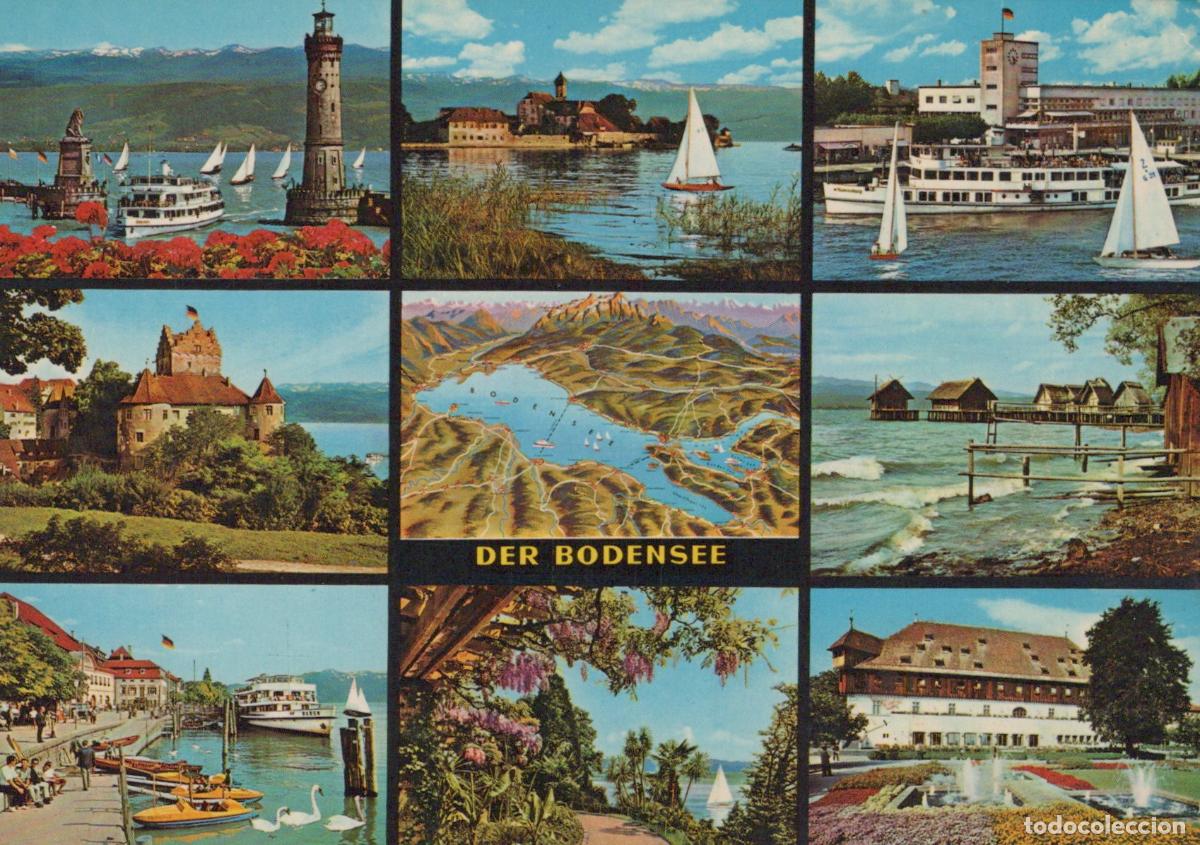 Postales: Germany Aalen Collage Of Lake Constance Views With Boats Towns And *YBB065