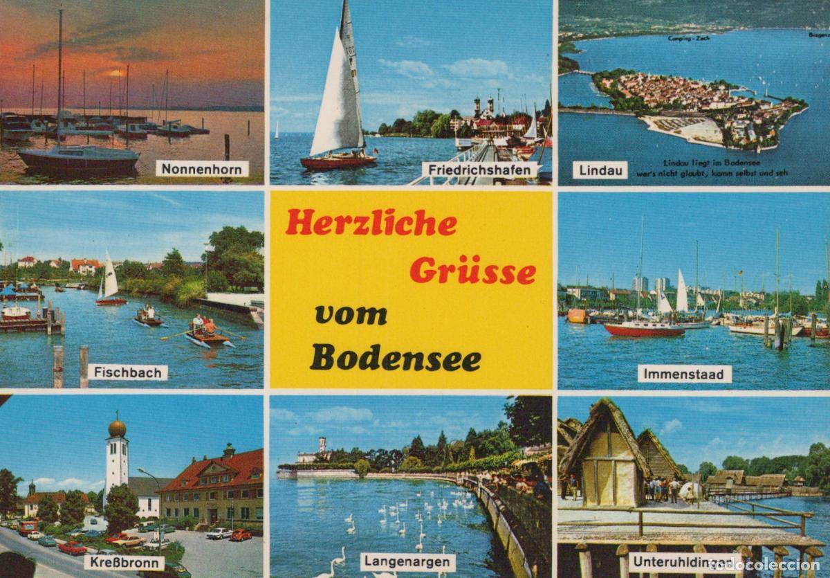 Cartes Postales: Germany Lake Constance Multi View With Nonnenhorn Friedrichshafen *YBB066