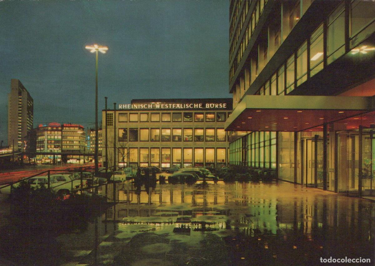 Postkarten: Germany Duesseldorf D&uuml;sseldorf Rhenish Westphalian Stock Exchange At *YBB082