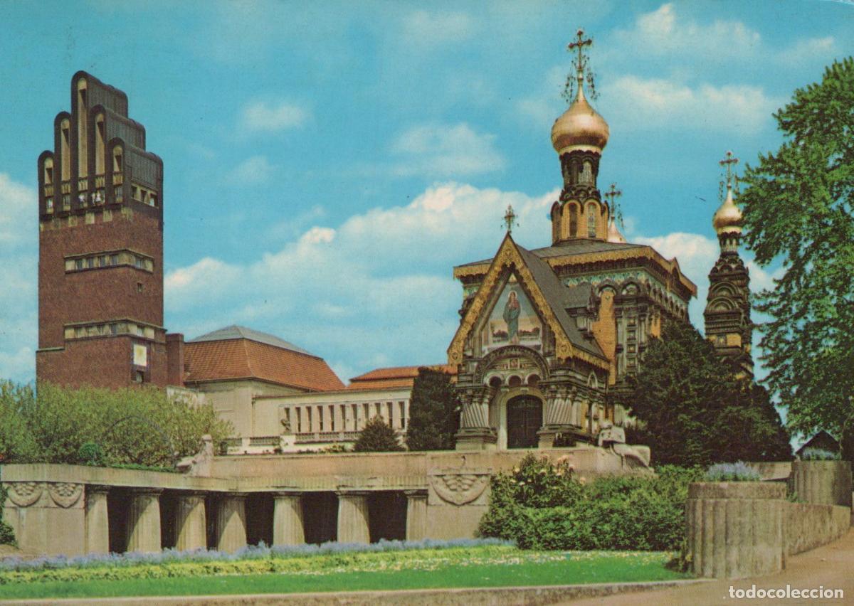 Postcards: Germany Darmstadt Russian Chapel And Wedding Tower In *YBB089