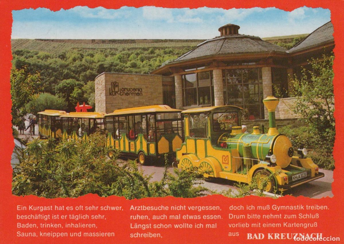 Cartes Postales: Germany Bad Kreuznach Crucenia Express Tourist Train At Kur Thermen *YBB107