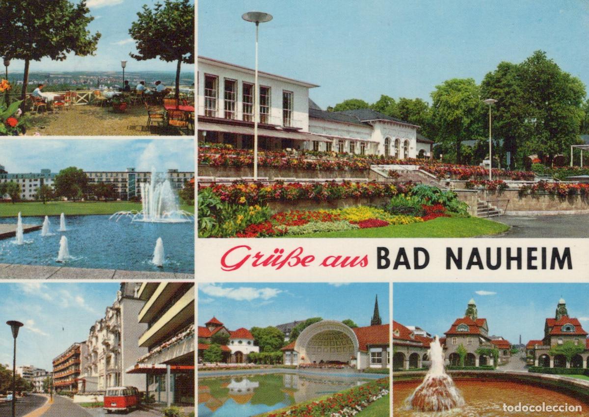 Cartes Postales: Germany Bad Nauheim Spa Town Collage With Architecture Fountains Park *YBB124