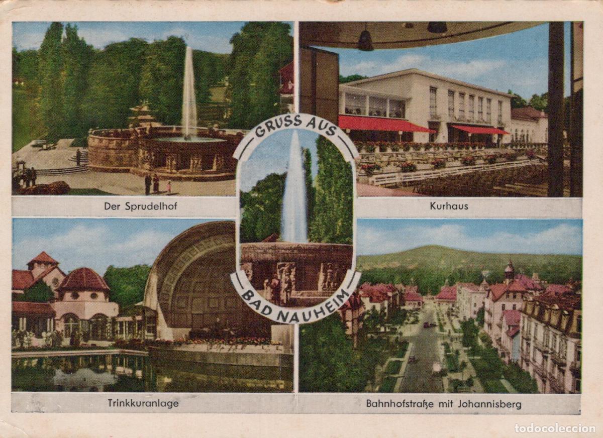 Cartes Postales: Germany Bad Nauheim Sprudelhof Kurhaus Drinking Spa Facility *YBB129