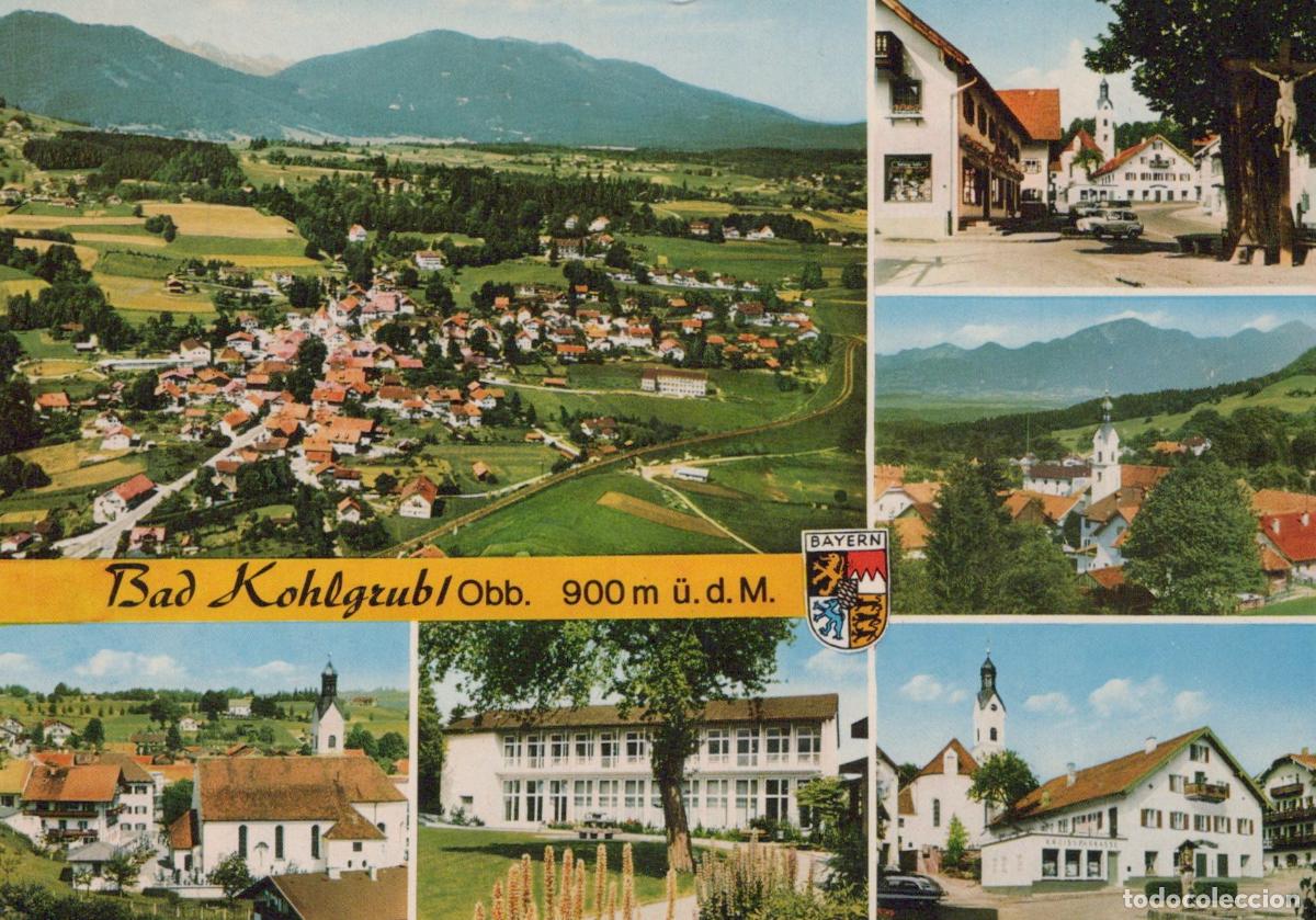 Cartes Postales: Germany Bad Kohlgrub Multi View With Village And Mountains *YBB109