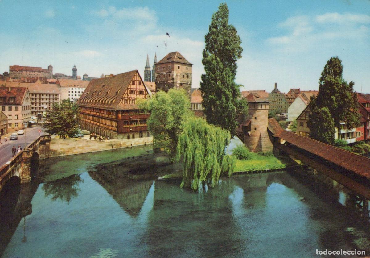 Cartes Postales: Germany Nuernberg Nuernberg View Of The Burg Weinstadl And Henkersteg *YBB139