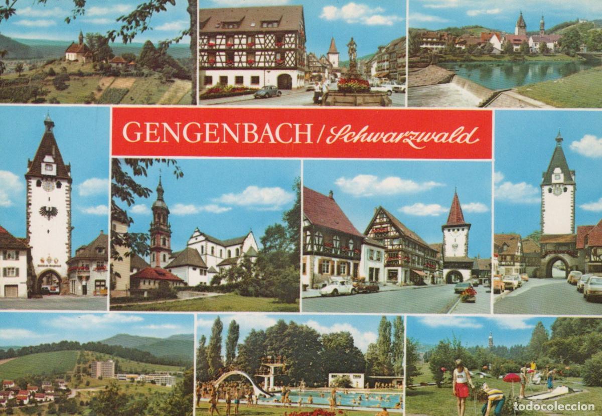 Postais: Germany Gengenbach Black Forest Multi View Architecture Landscape *YBB155