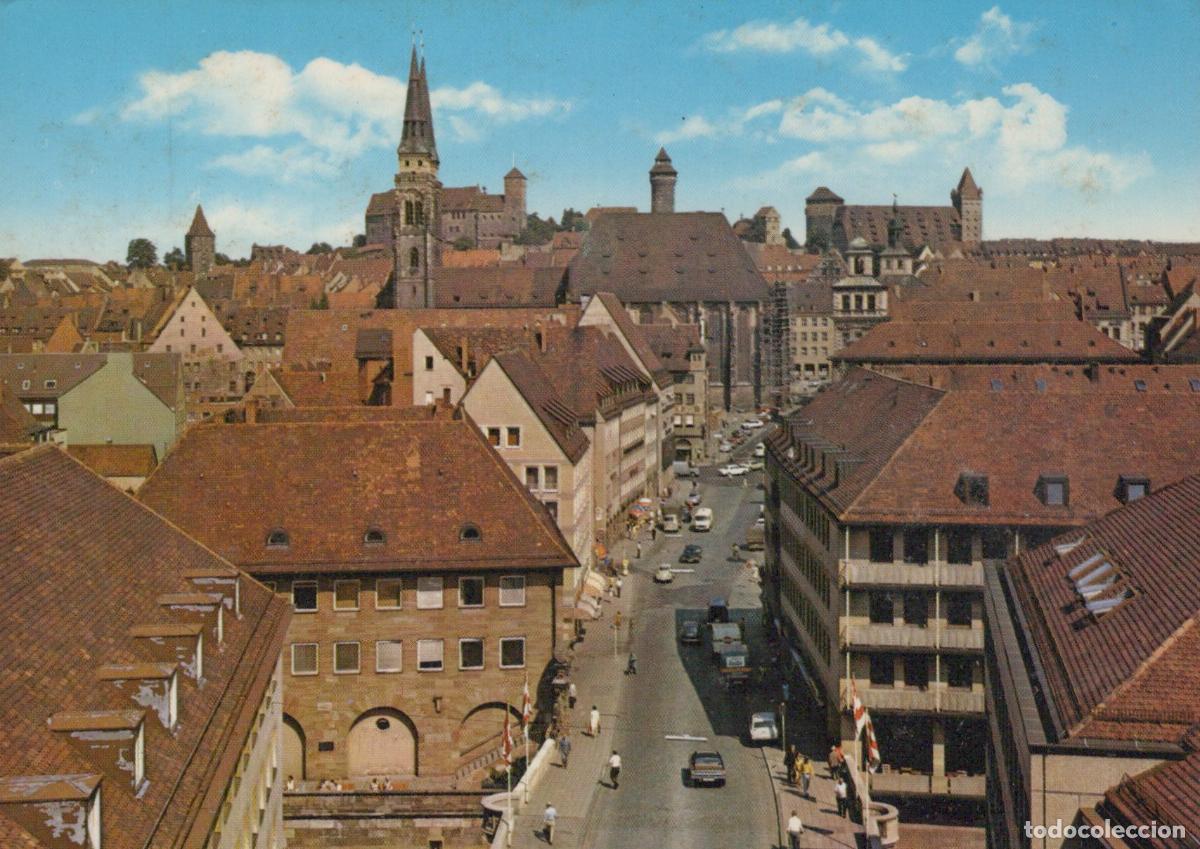 Postais: Germany Nuernberg Nuernberg City Center Aerial View Of Old Town With *YBB138