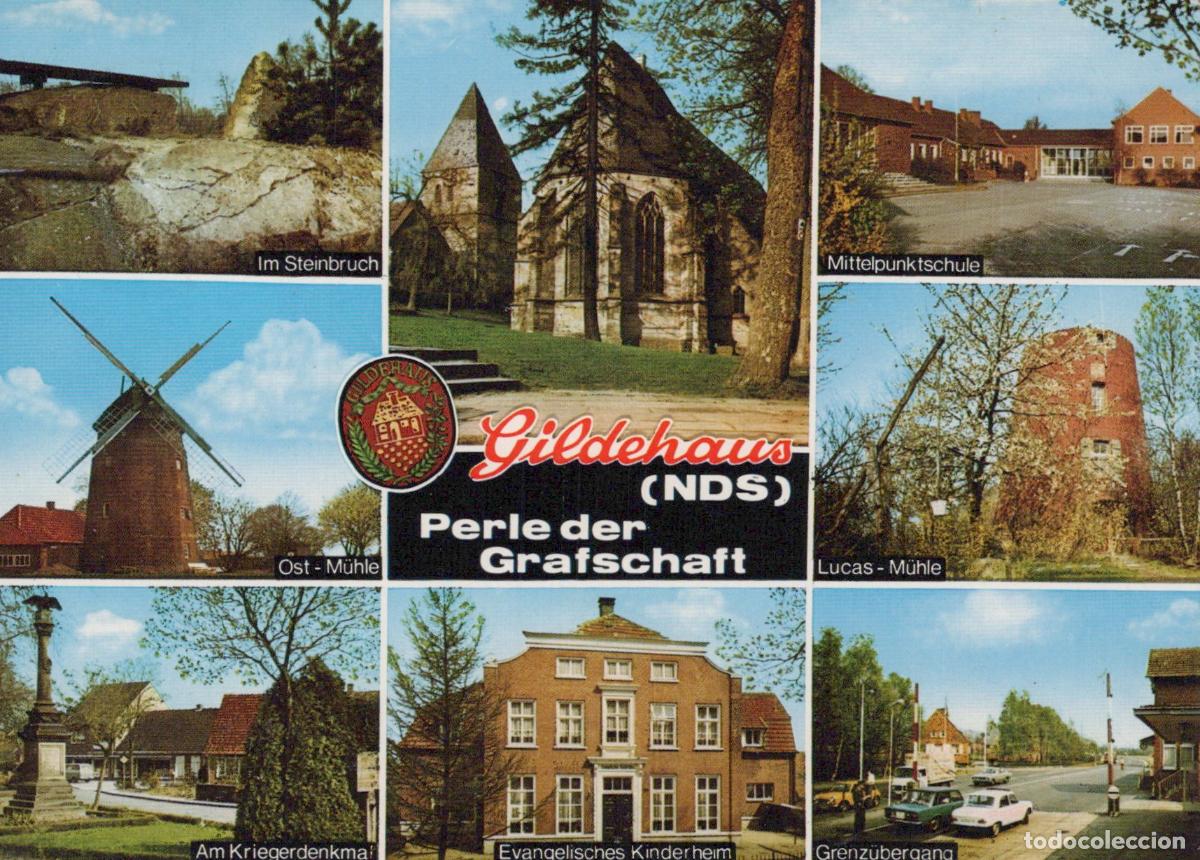 Cartes Postales: Germany Alfeld Gildehaus Multi View With Windmills And Buildings *YBB170