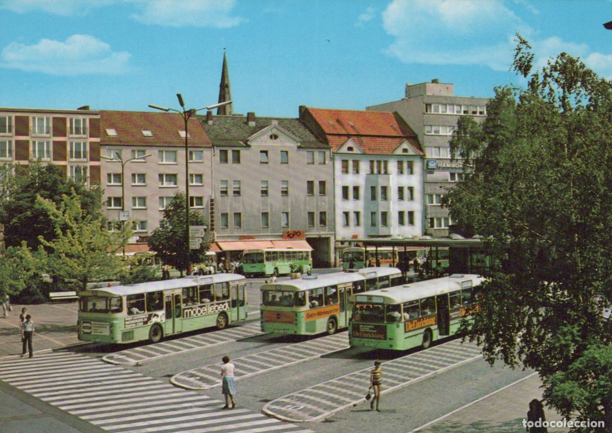 Cartes Postales: Germany Fulda Bus Station With Buses And Buildings *YBB175