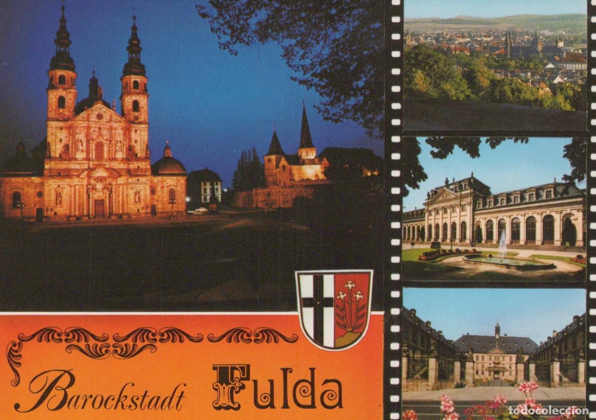 Cartes Postales: Germany Fulda Baroque City Collage With Cathedral And Palace *YBB174