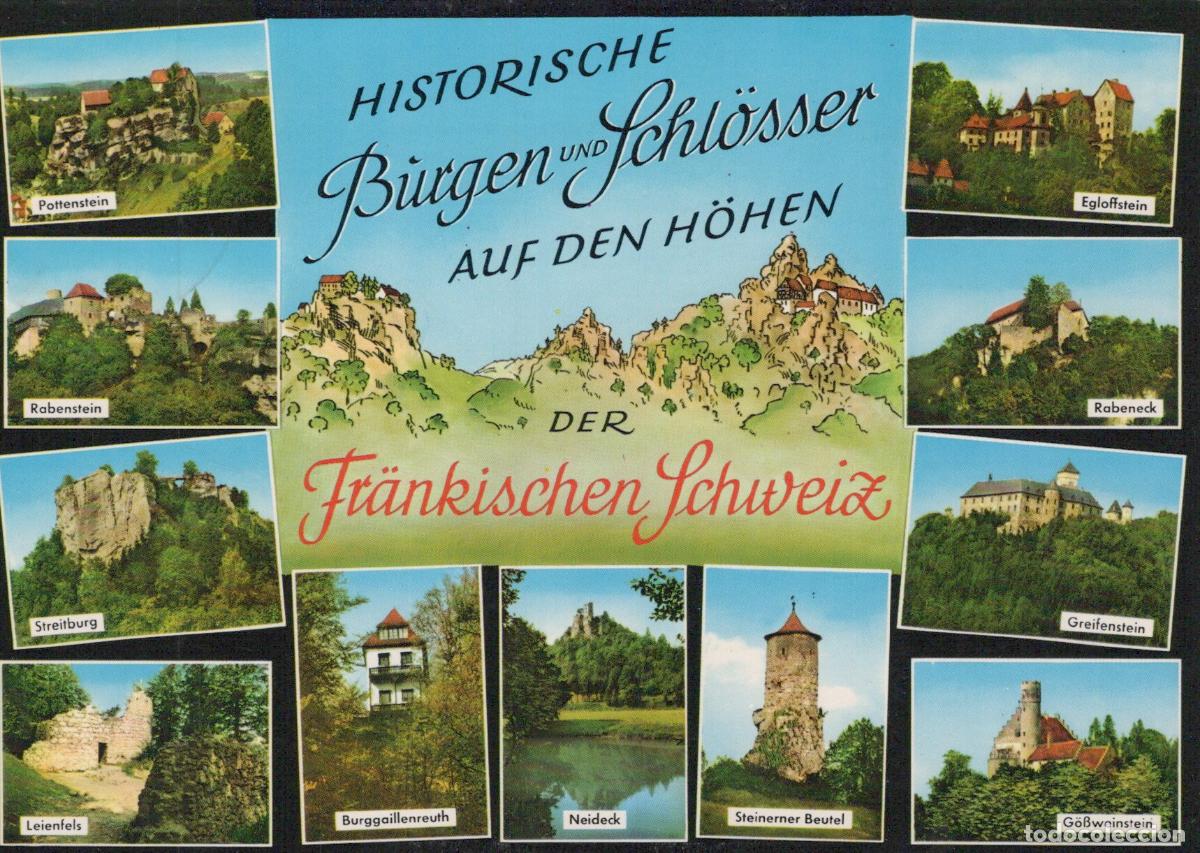 Cartes Postales: Germany Pottenstein Historic Castles And Palaces On The Heights Of *YBB198