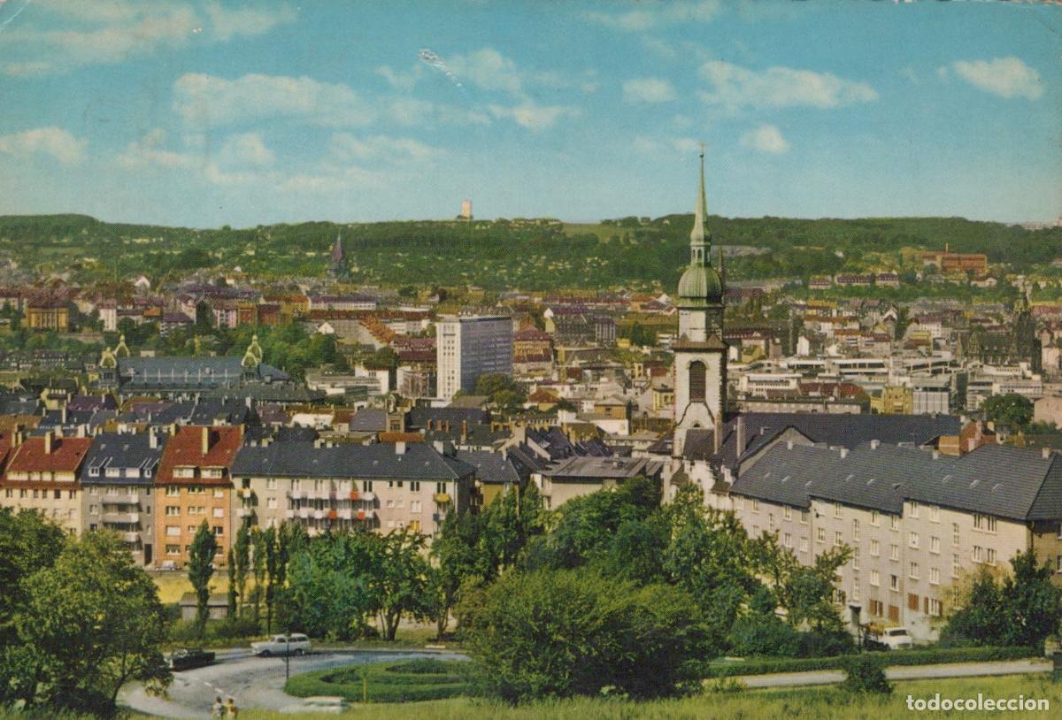 Cartes Postales: Germany Wuppertal Cityscape With Church Spire And Residential Buildings *YBB151