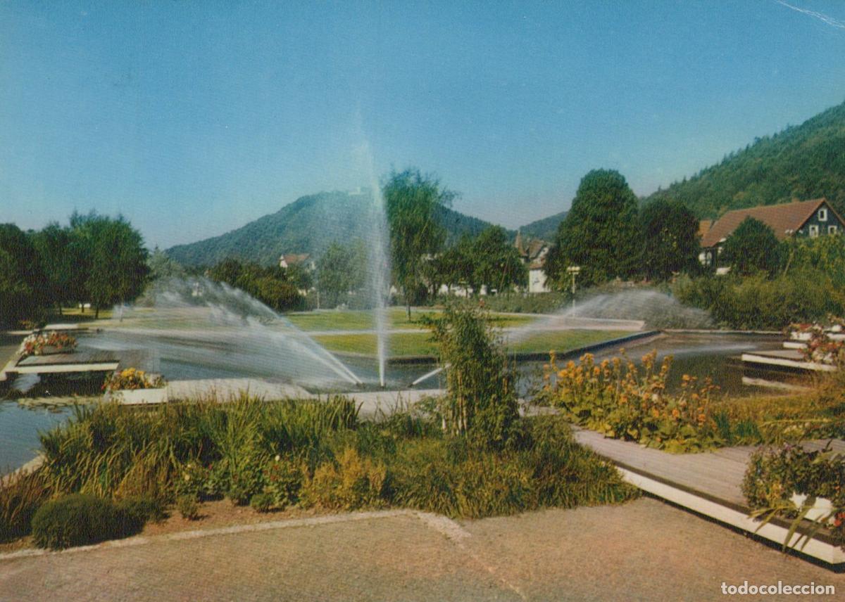 Cartes Postales: Germany Bad Lauterberg In The Harz Kurpark Fountain Landscape *YBB205