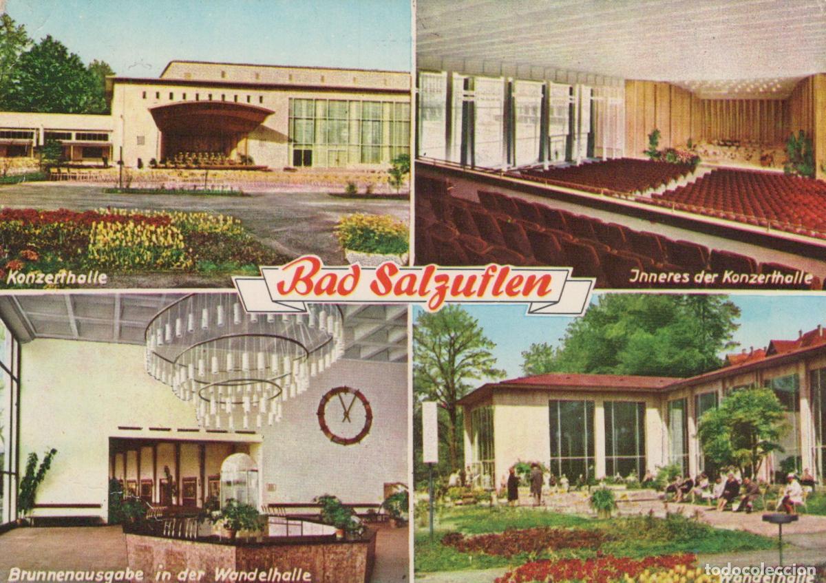 Cartes Postales: Germany Bad Salzuflen Concert Hall Interior Fountain Edition And *YBB208