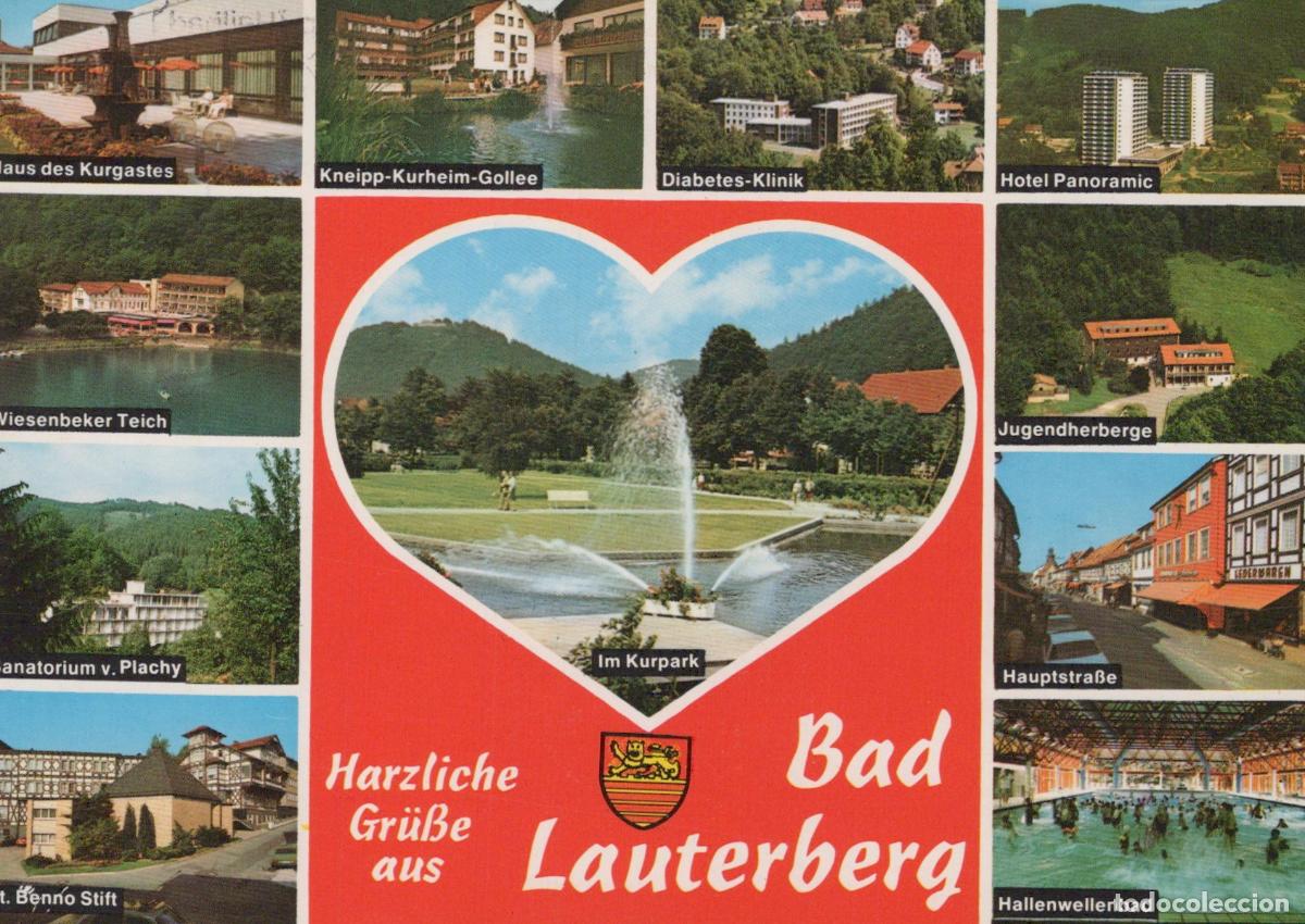Postkarten: Germany Bad Lauterberg Multi View Kurpark Hotels Hauptstrasse *YBB204