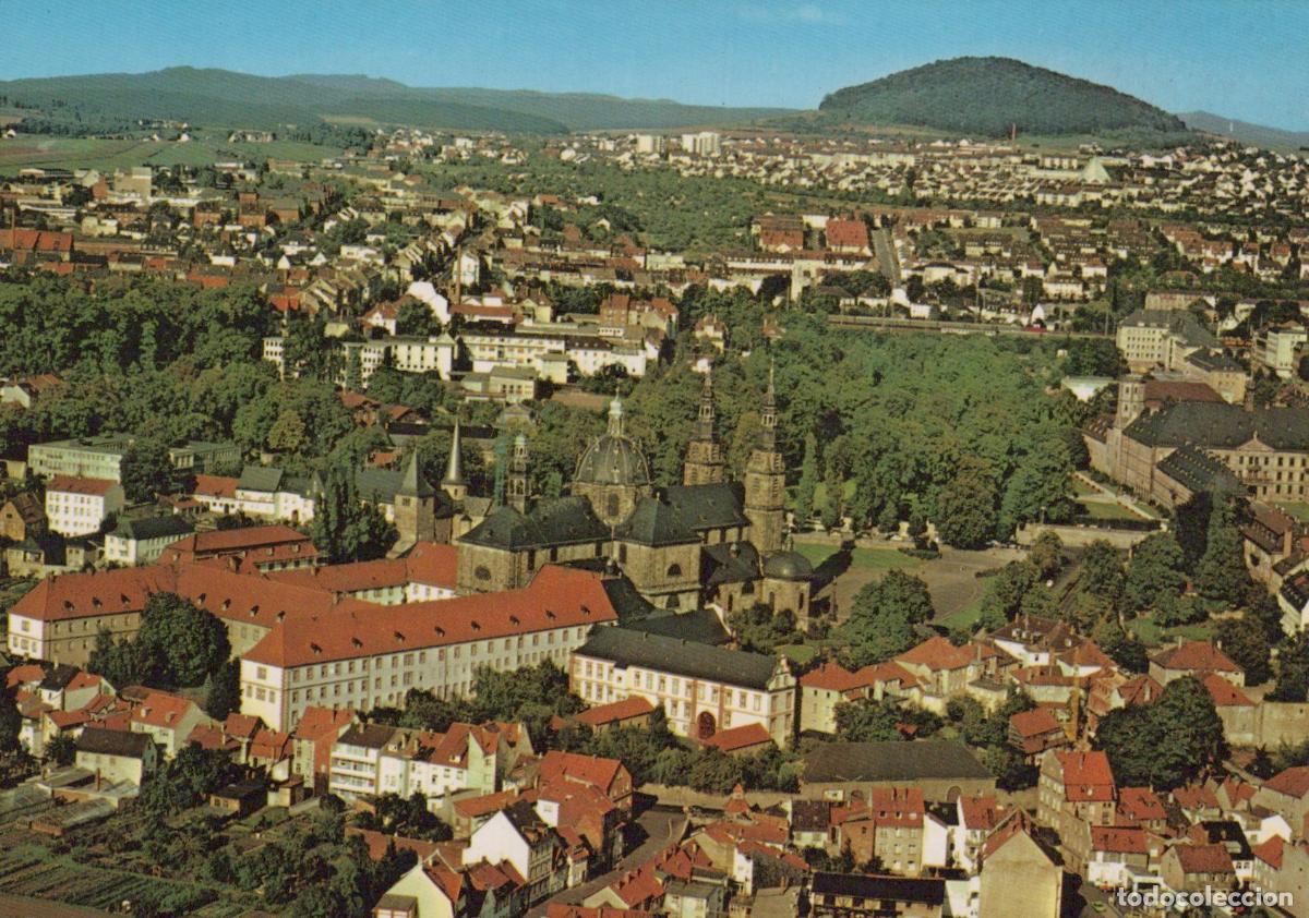 Postkarten: Germany Fulda Panoramic View Of Baroque City With Cathedral *YBB172
