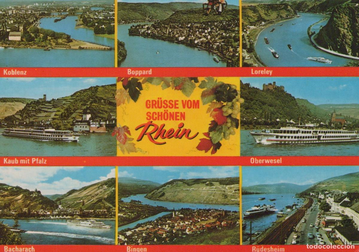 Postkarten: Germany Koblenz Greetings From The Beautiful Rhine Multi View With *YBB230