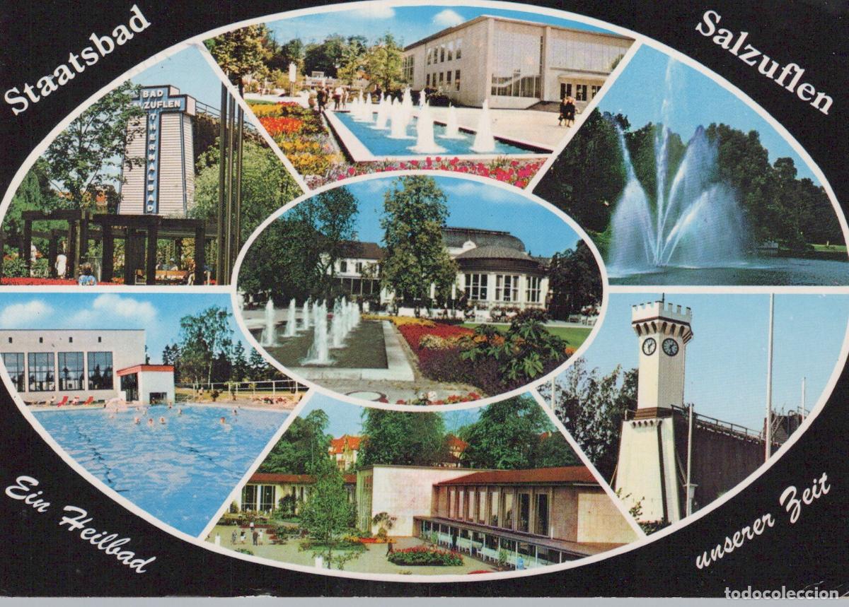 Cartoline: Germany Bad Salzuflen Staatsbad A Spa Of Our Time Multi View *YBB211