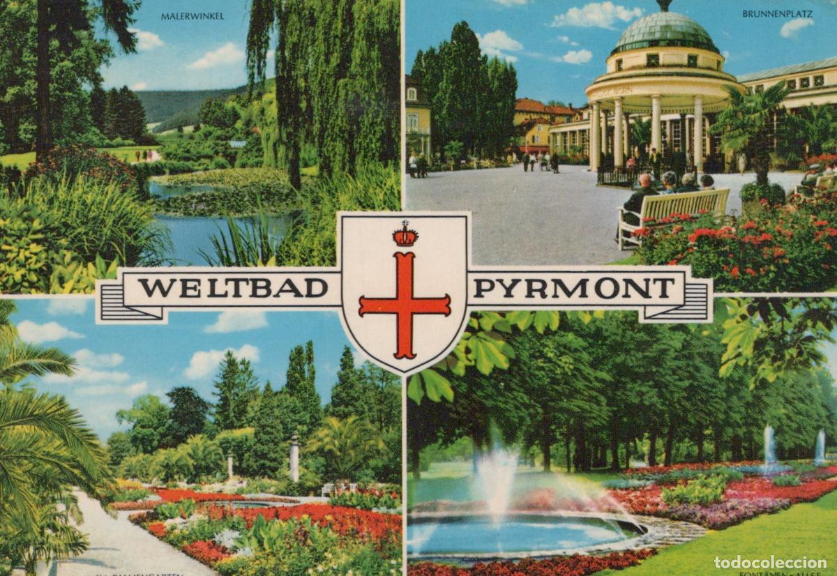 Cartoline: Germany Bad Pyrmont Four Views Of *YBB258