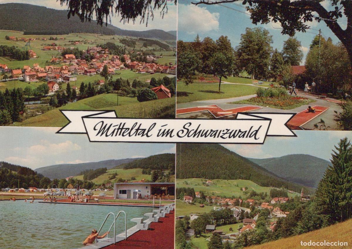 Cartoline: Germany Mitteltal In Village Views Swimming Pool Mini Golf *YBB270