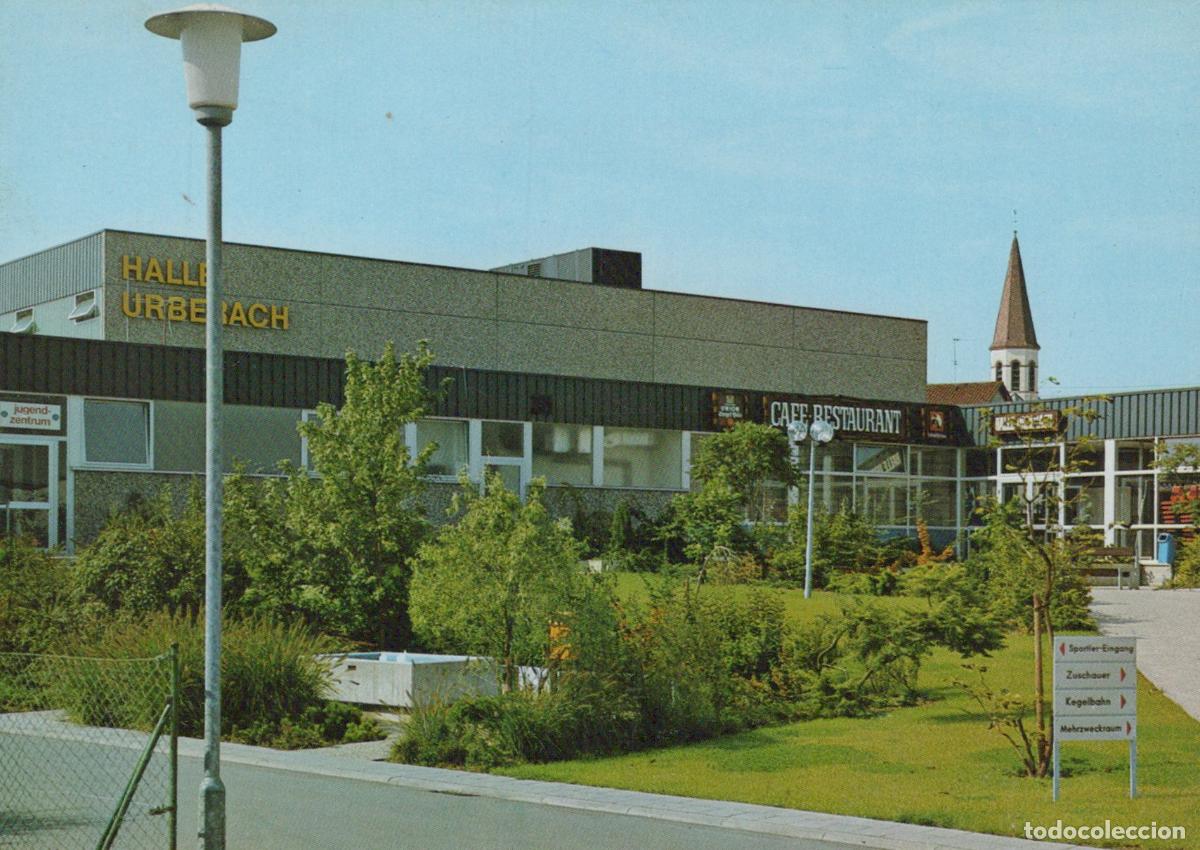 Cartoline: Germany Alsfeld Halle Urberbach Modern Building With Cafe Restaurant *YBB226