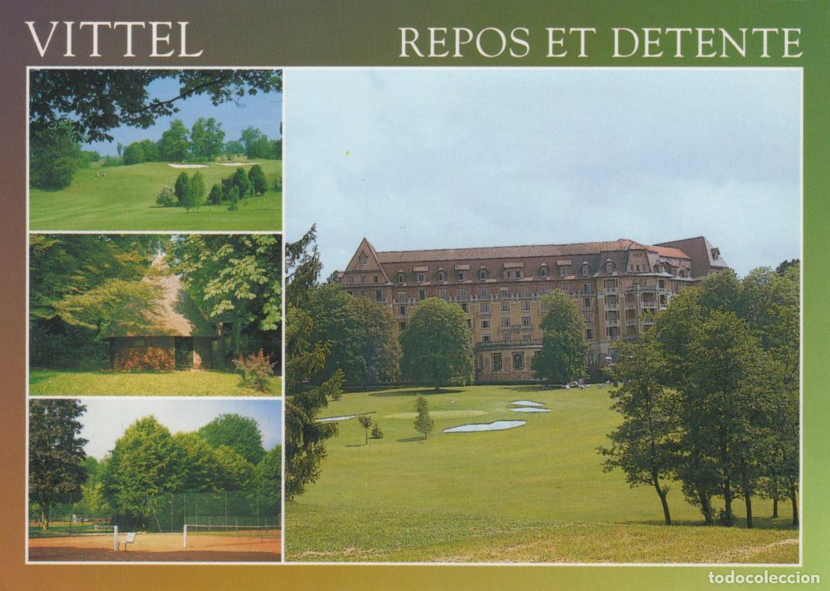 Cartoline: France Vittel Rest And Relaxation Golf Course Tennis Court And Hotel *YBB285