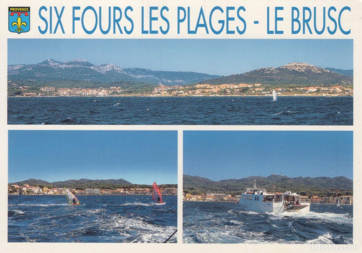 Cartoline: France Six-Fours-les-Plages Le Brusc French Riviera Coastal Views *YBB279