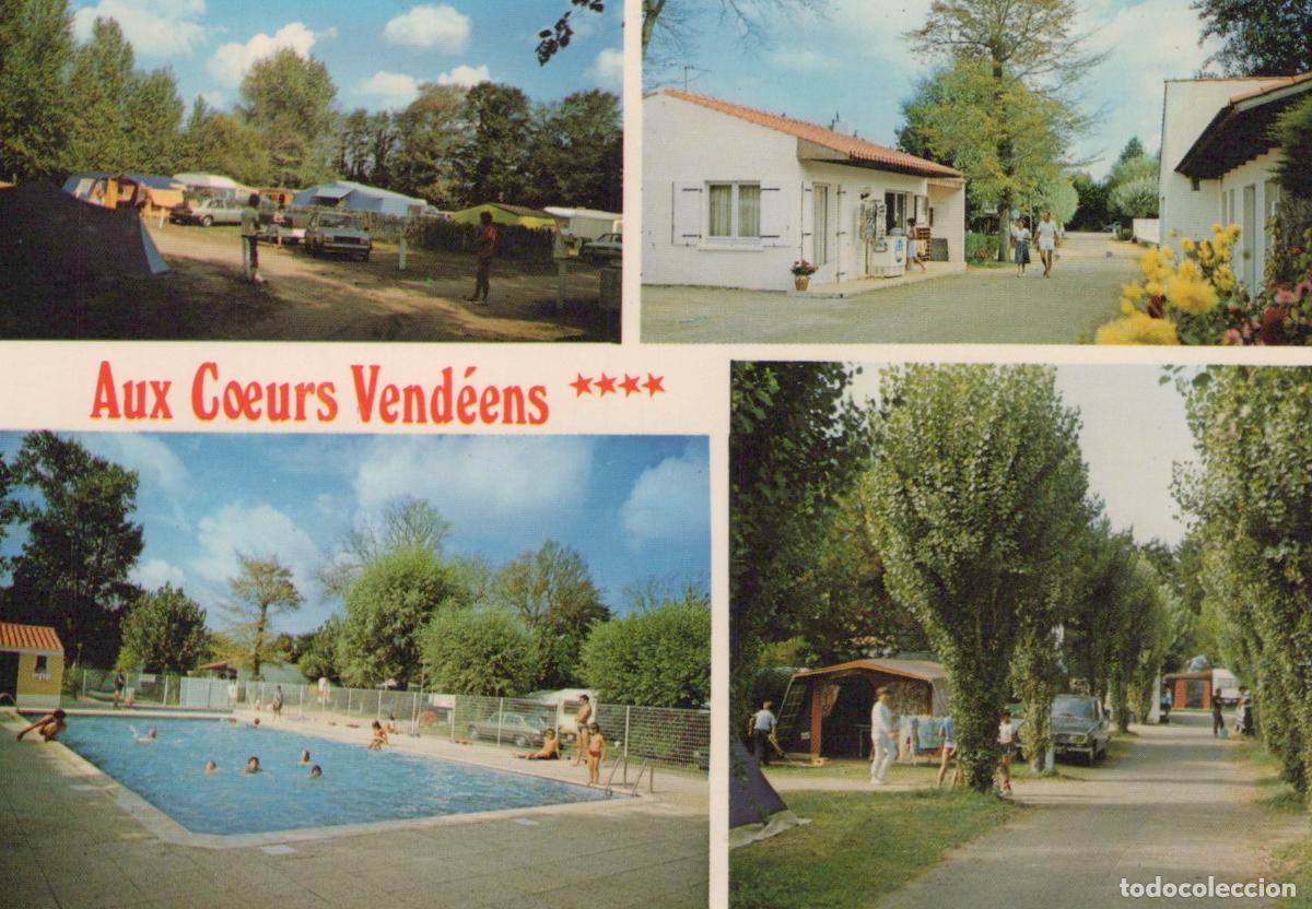 Cartes Postales: France Saint Jean De Monts Aux Coeurs Vend&eacute;ens Campsite With Pool And *YBB276