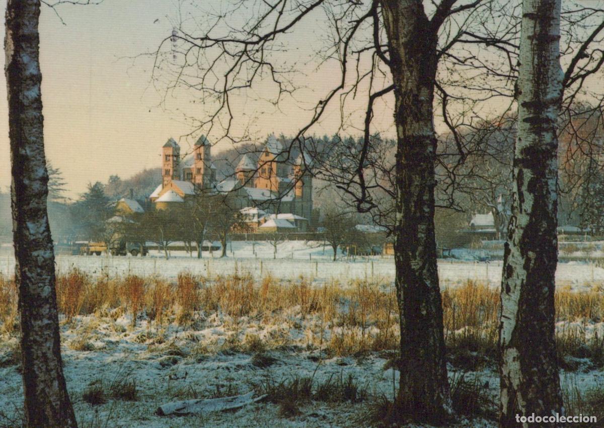 Cartes Postales: Germany Alf Bullay Maria Laach Abbey Church Winter Landscape *YBB267