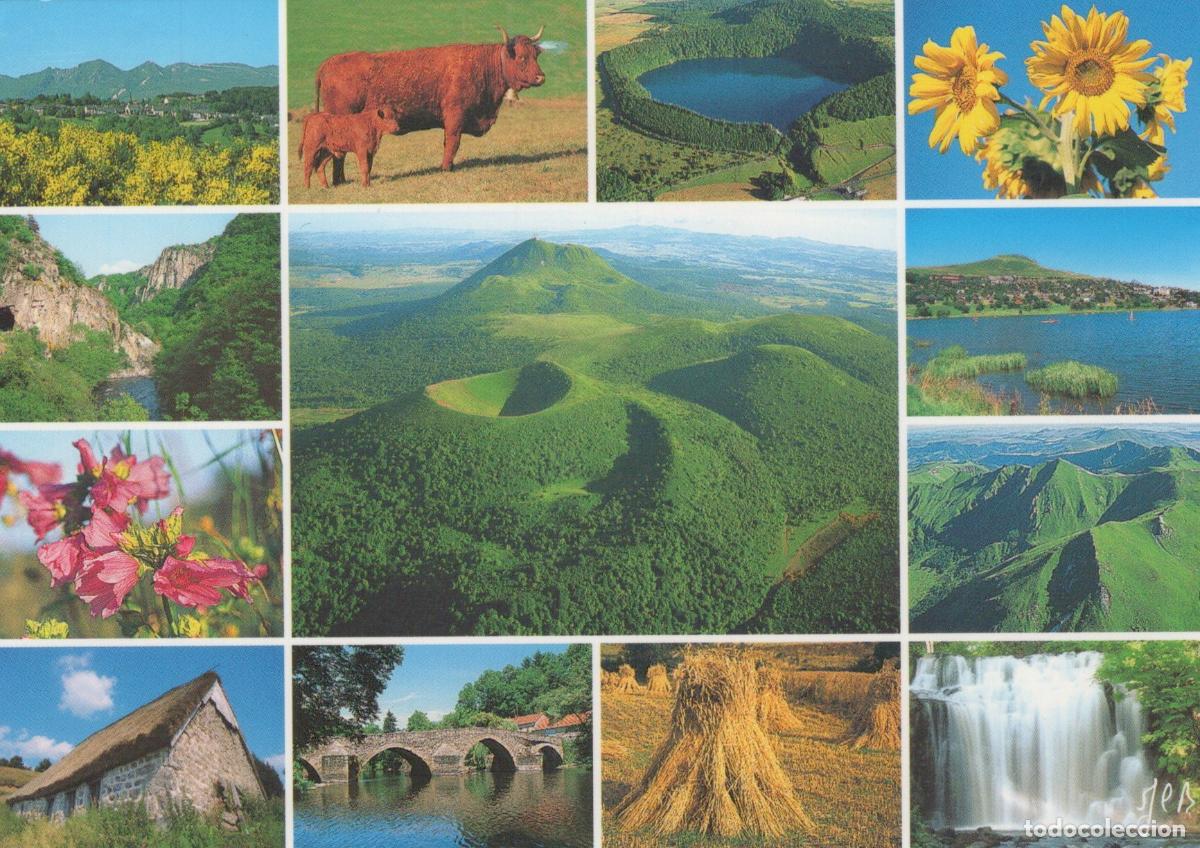 Cartes Postales: France Clermont Ferrand Auvergne Collage Of Landscapes Animals And *YBB324