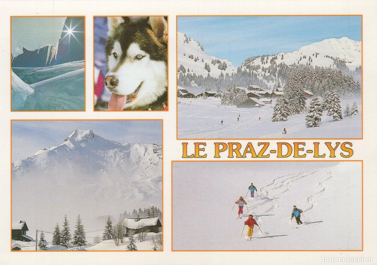 Postales: France Abondance Le Praz De Lys Ski Resort Haute Savoie Winter Sports *YBB277