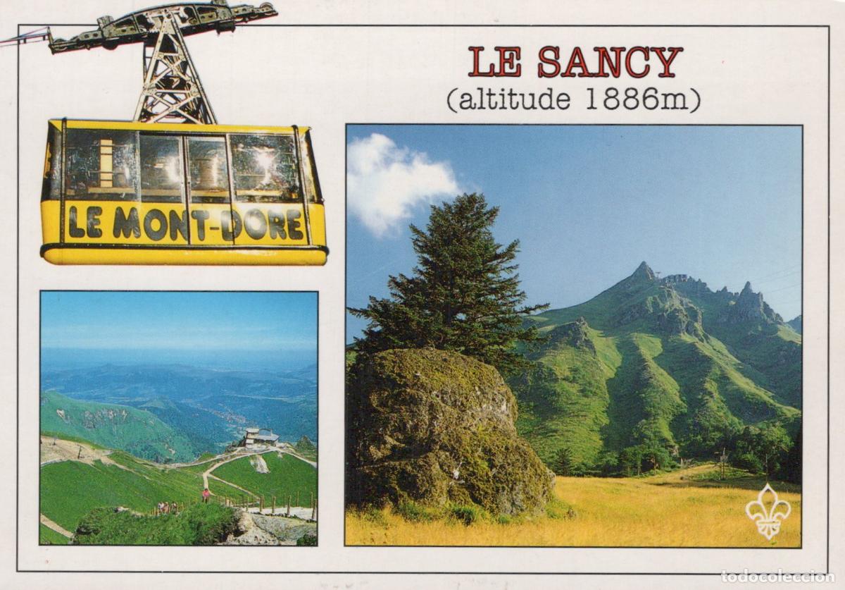 Cartes Postales: France Le Mont Dore Le Sancy Mont Dore Cable Car And Mountain Landscape *YBB296