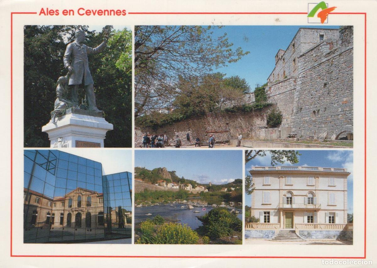 Cartes Postales: France Al&egrave;s Ales In Cevennes Statue Fort Vauban Museum River *YBB366