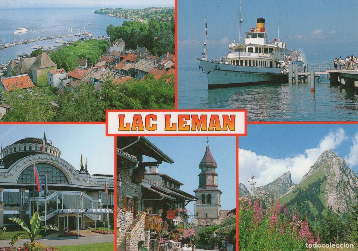Cartes Postales: France Thonon Les Bains Lake Geneva Evian Les Bains Yvoire Dent D Oche *YBB287