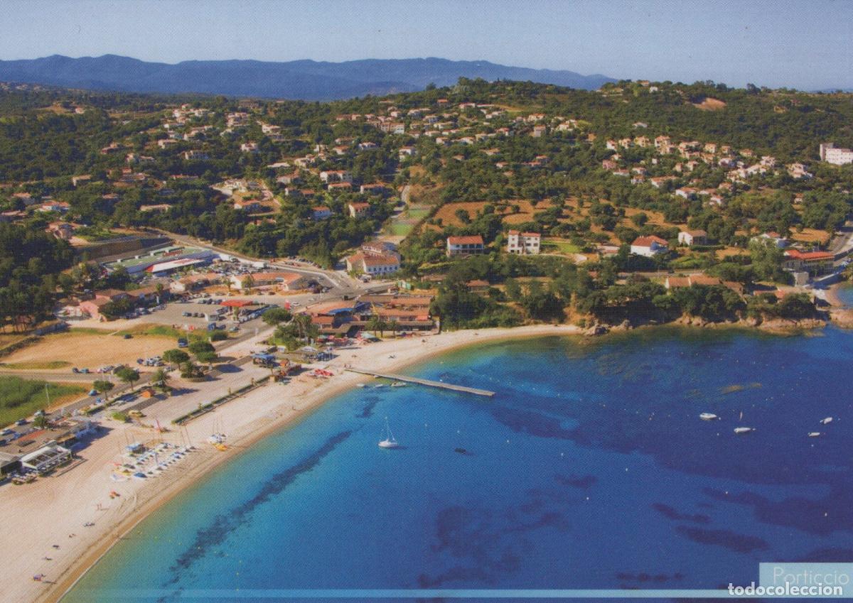 Cartes Postales: France Porticcio Corsica Aerial View Of Beach Town And Mountains *YBB373