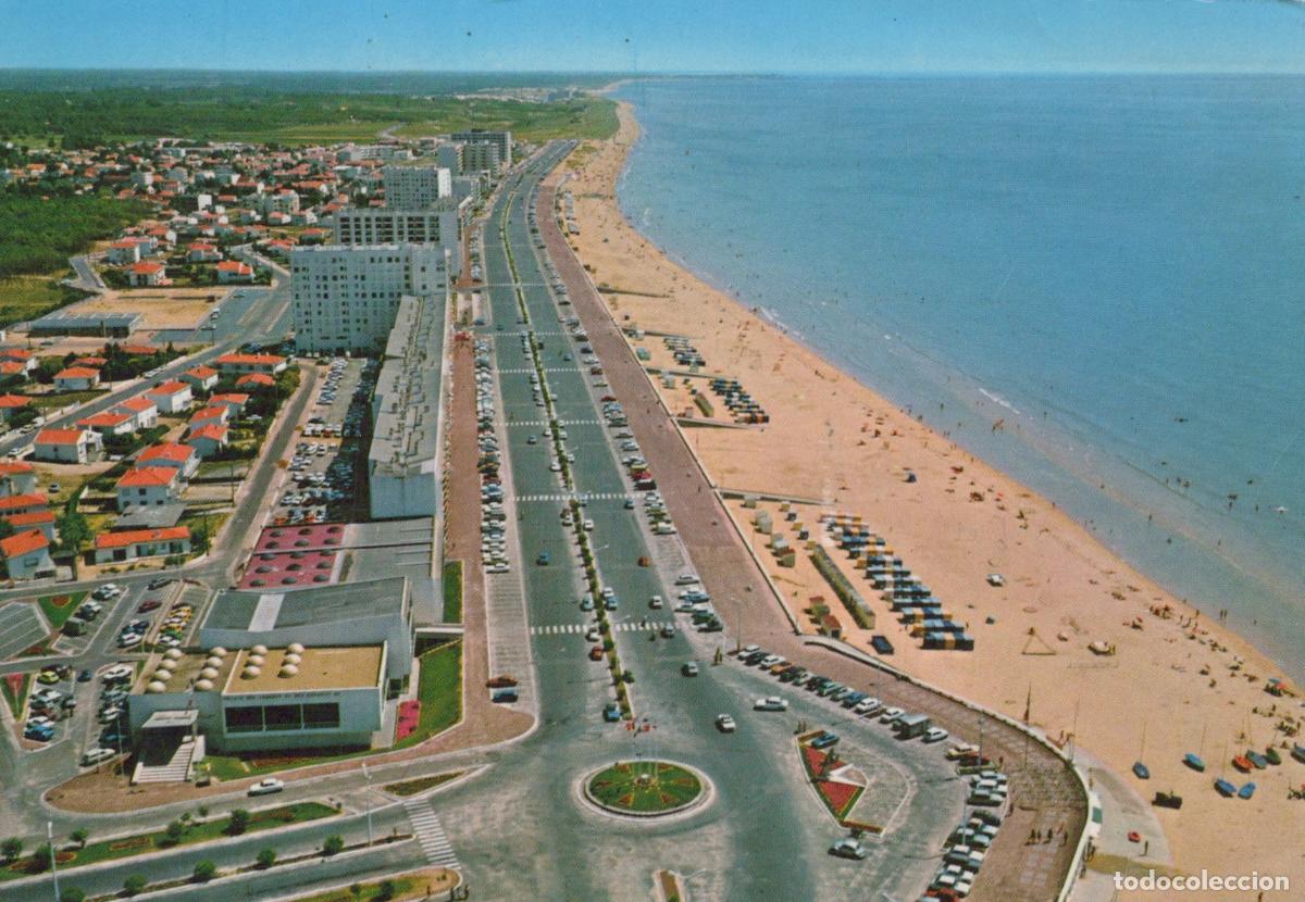 Cartes Postales: France Saint Jean De Monts Vend&eacute;e Esplanade De La Mer Beach *YBB347