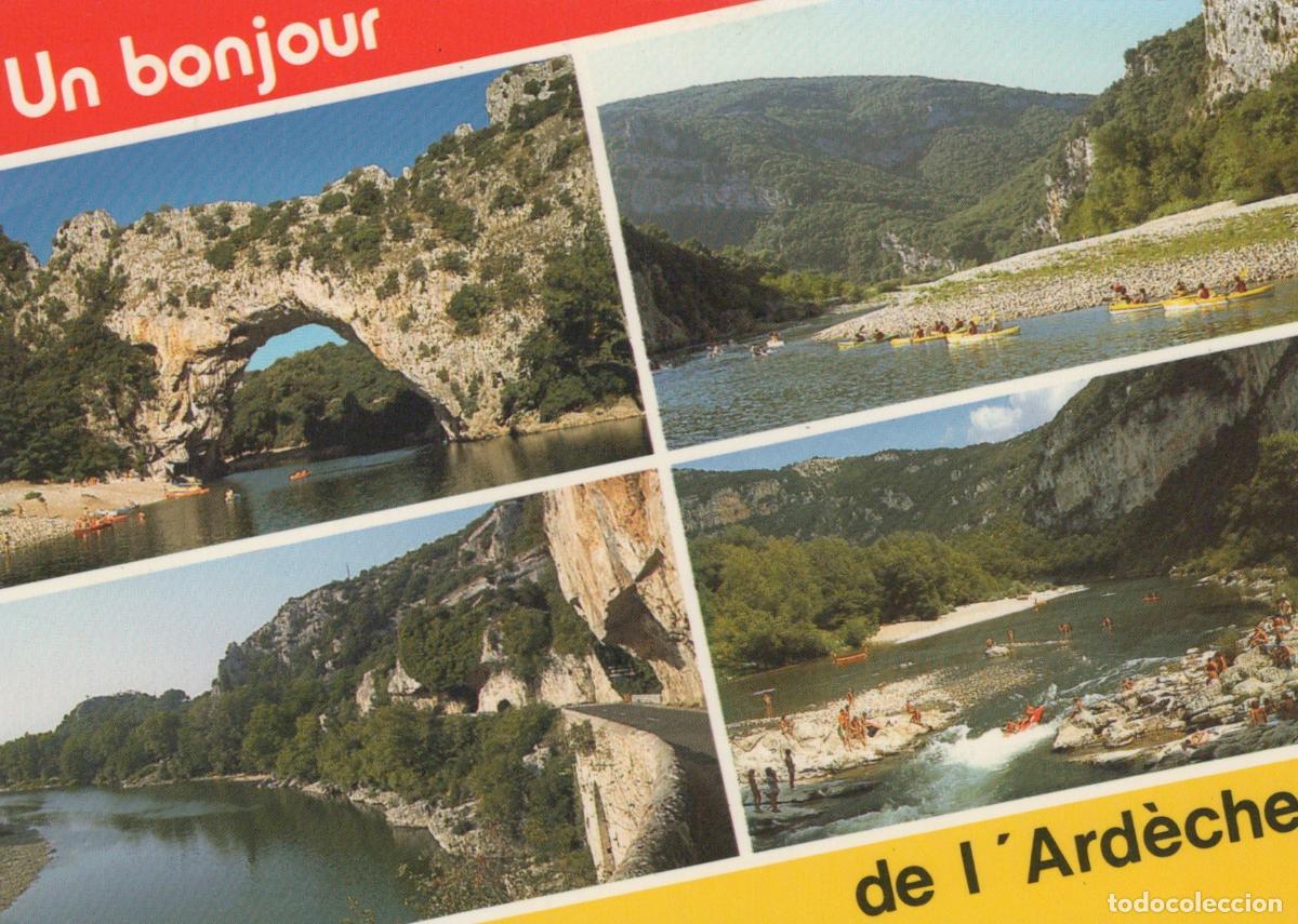 Cartes Postales: France Annonay Gorges De L Ard&egrave;che Pont D Arc Canoeing Landscape *YBB378