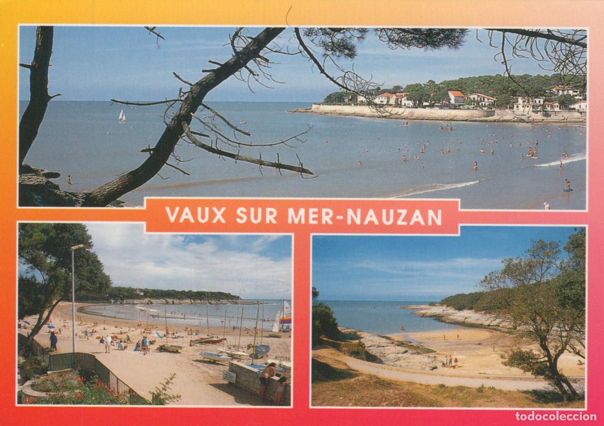 Cartes Postales: France Vaux Sur Mer Nauzan The Beach And The Corniche The Council Beach *YBB376