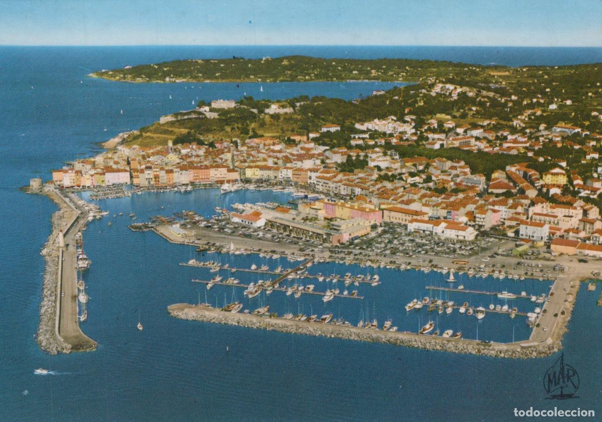 Cartes Postales: France Saint Tropez Aerial View Of Port And Citadel French Riviera *YBB311