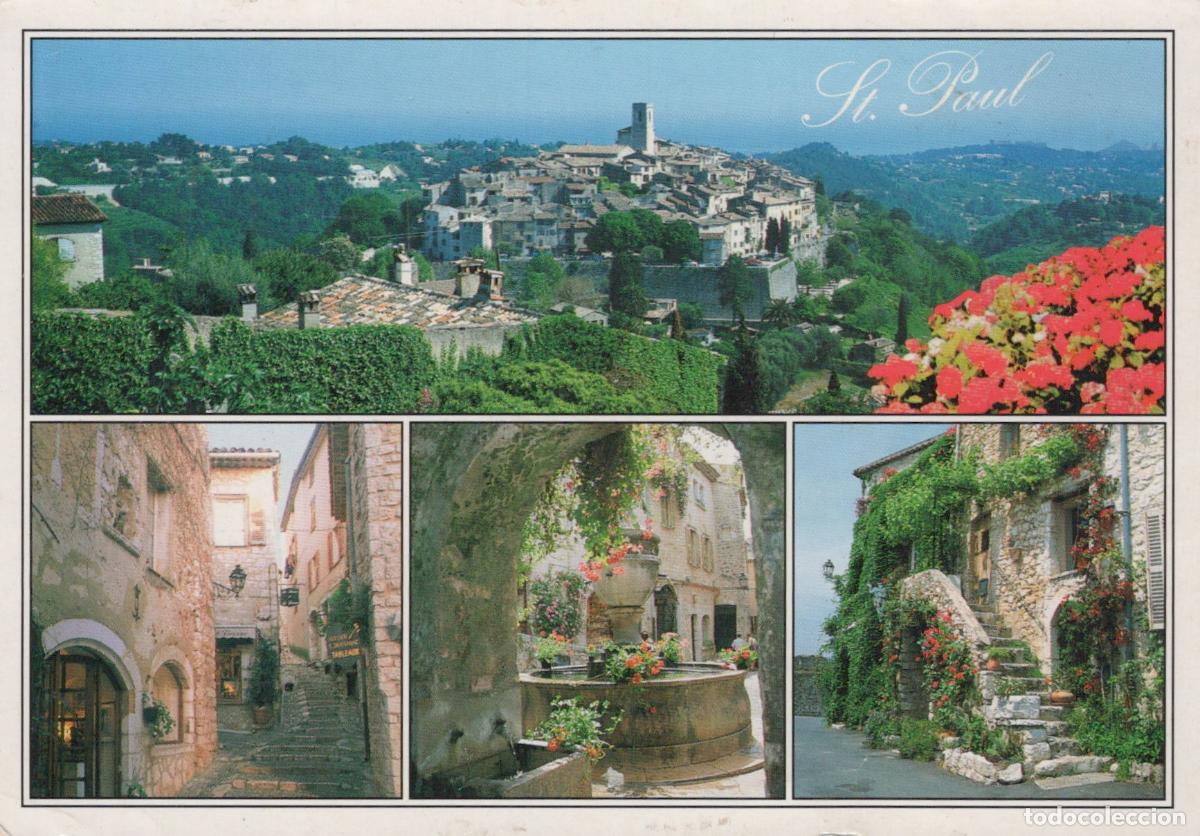 Cartes Postales: France Saint Paul St Paul De Vence Hilltop Village And Charming Streets *YBB367