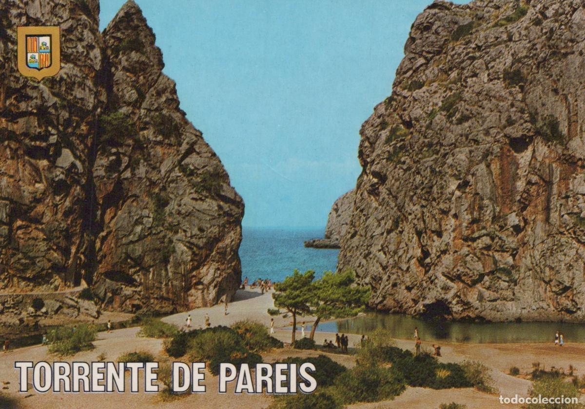 Postales: Spain Mallorca Sa Calobra Torrente De Pareis Rocky Gorge Beach Landscape *YBB392