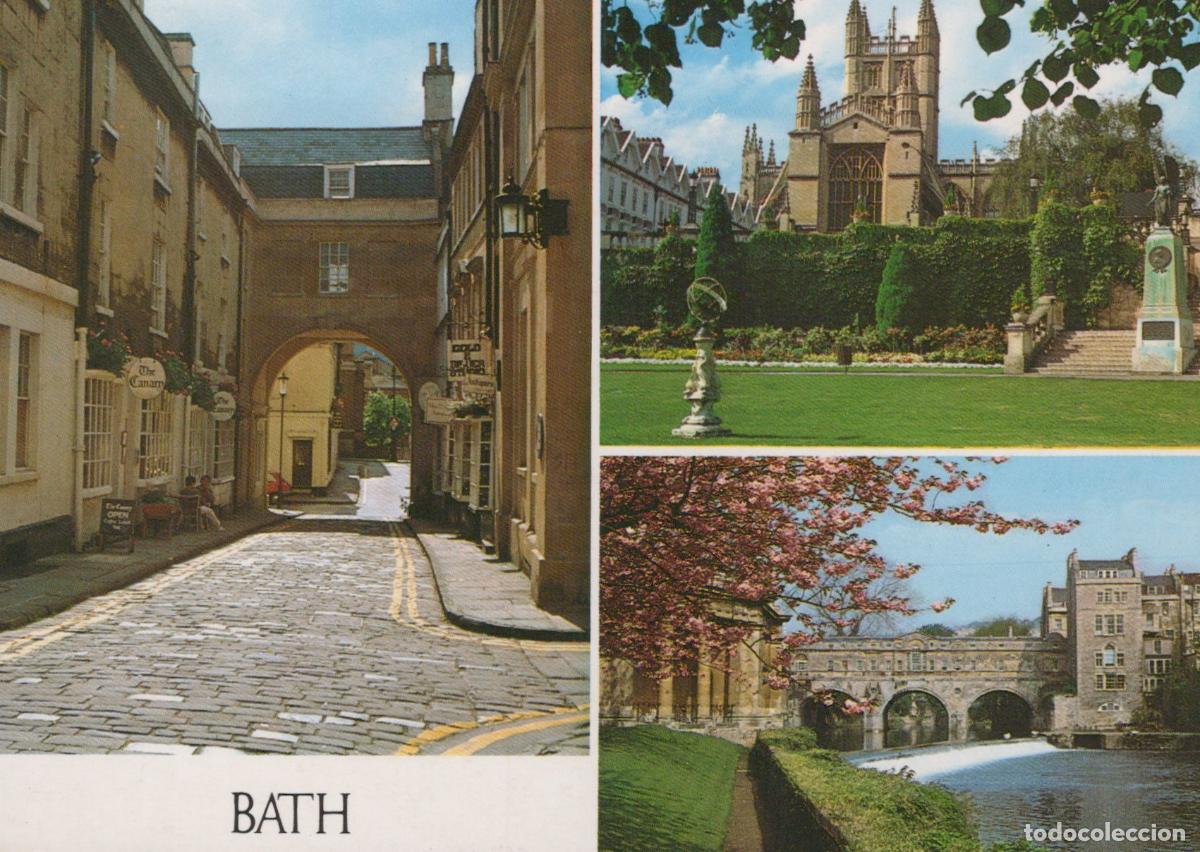 Postales: United Kingdom Somerset Views Of Bath Including Trim Bridge Parade *YBB446
