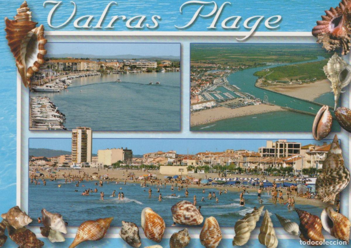 Cartes Postales: France Agde Valras Beach Beach And Harbor Views H&eacute;rault *YBB354