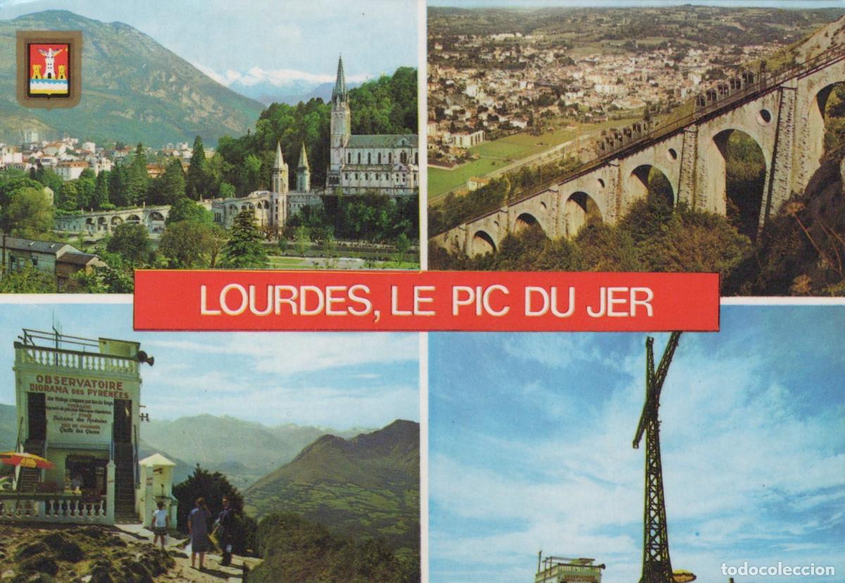 Cartes Postales: France Lourdes The Pic Du Jer Pyrenees Multiple Views *YBB442