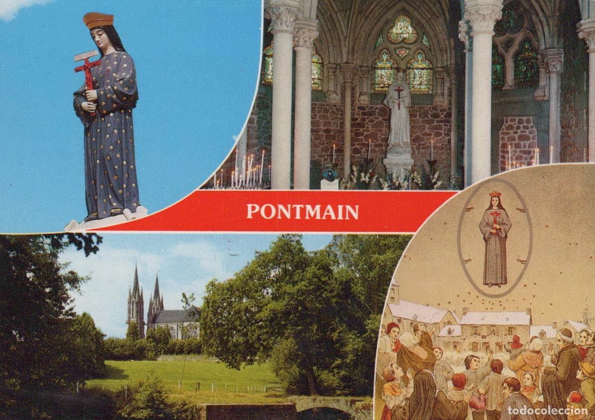 Cartes Postales: France Pontmain Mayenne Basilica Chapel And Apparition Of The Virgin *YBB447