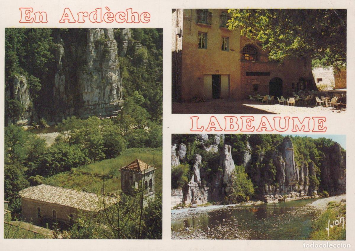 Cartes Postales: France Annonay Labeaume Ardeche Gorges De L Ardeche Village River Cliffs *YBB369