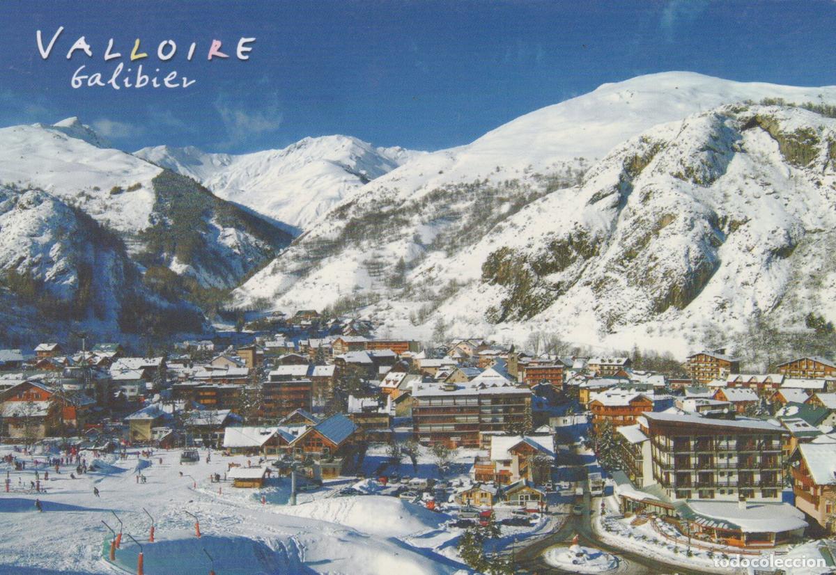 Postales: France Aiguebelle Valloire Galibier Savoie Winter Ski Resort Village *YBB472