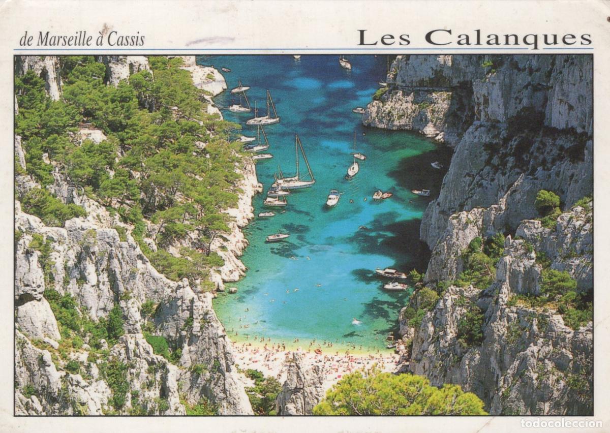 Postais: France Marseilles Les Calanques Marseille To Cassis Scenic Landscape *YBB526