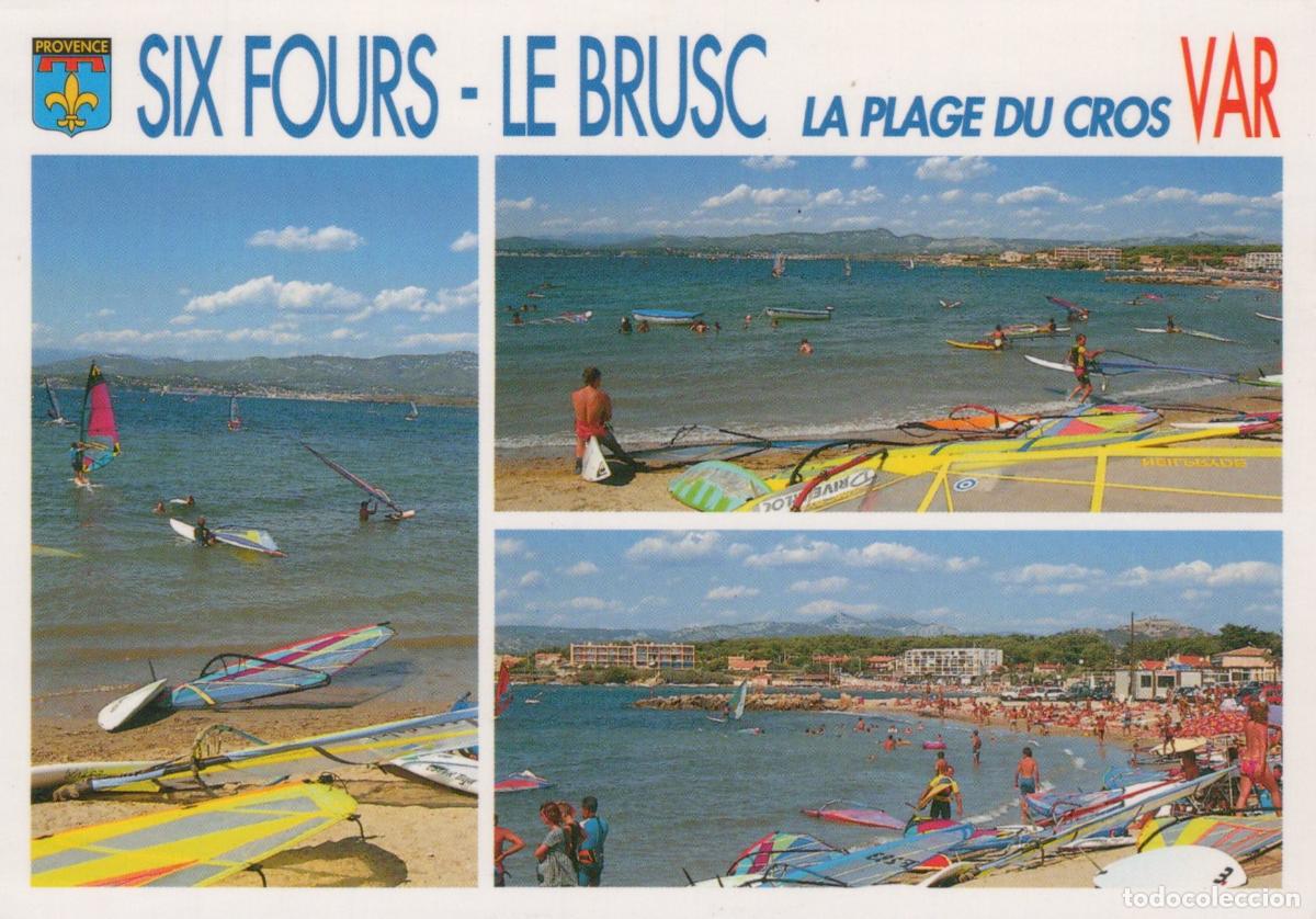 Cartes Postales: France Six-Fours-les-Plages Six Fours Le Brusc The Beach Of Cros Var *YBB394