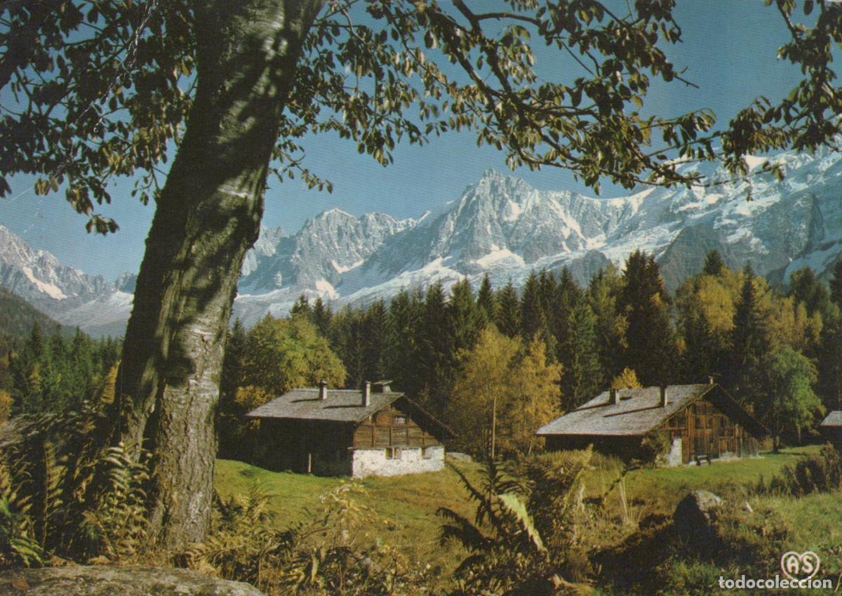 Cartes Postales: France Chamonix Mont Blanc Mont Blanc Chain Mountain Landscape With *YBB399